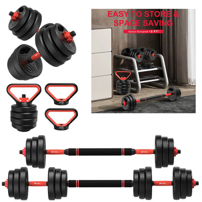 20kg adjustable dumbbell set

