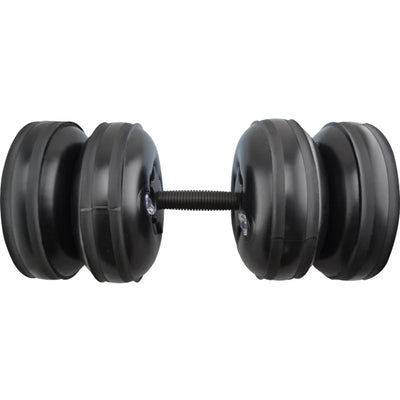Electroplated dumbbell weights